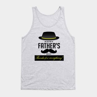 Happy Fathers Day Tank Top